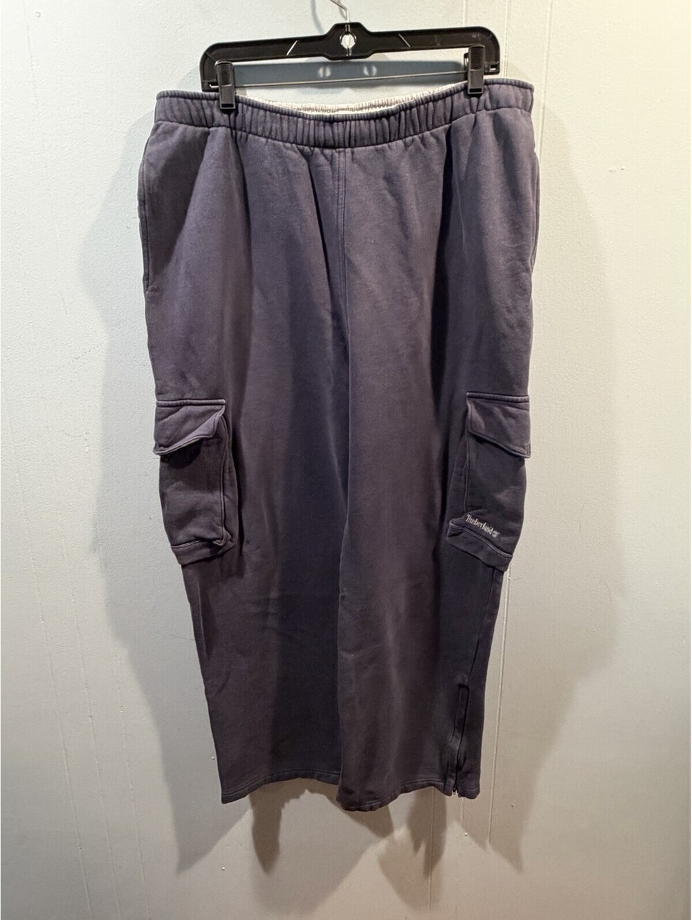 Mens Timberland Cargo Sweatpants Size Large Navy